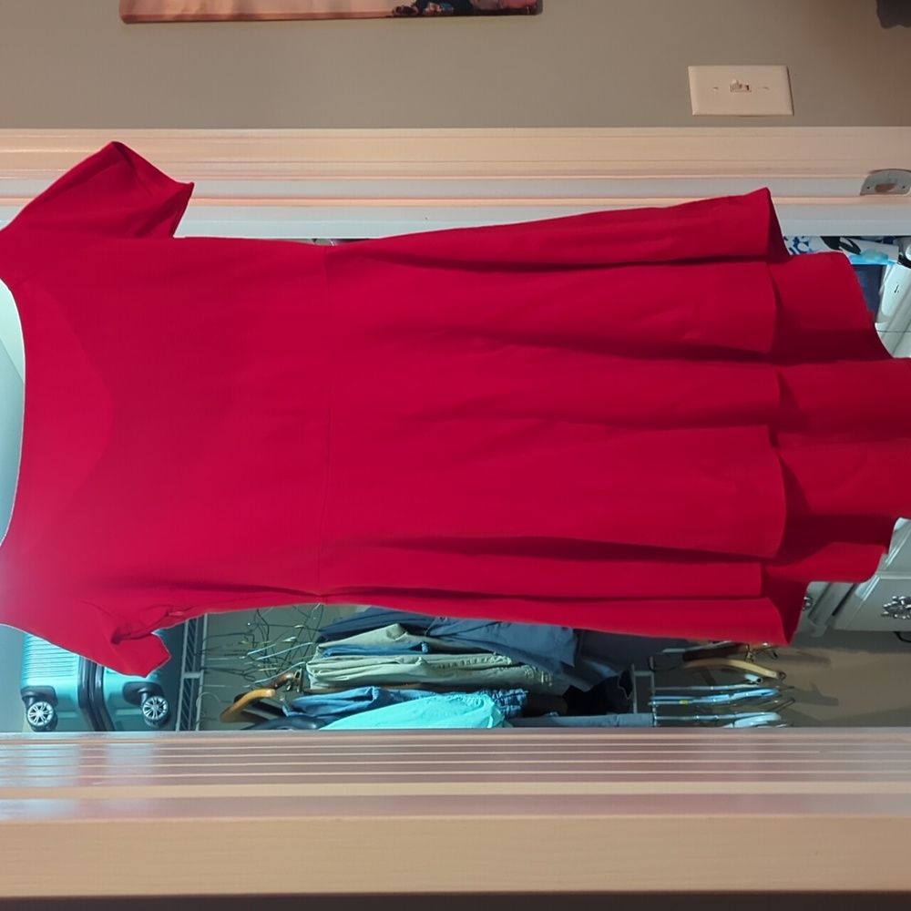 Red dress